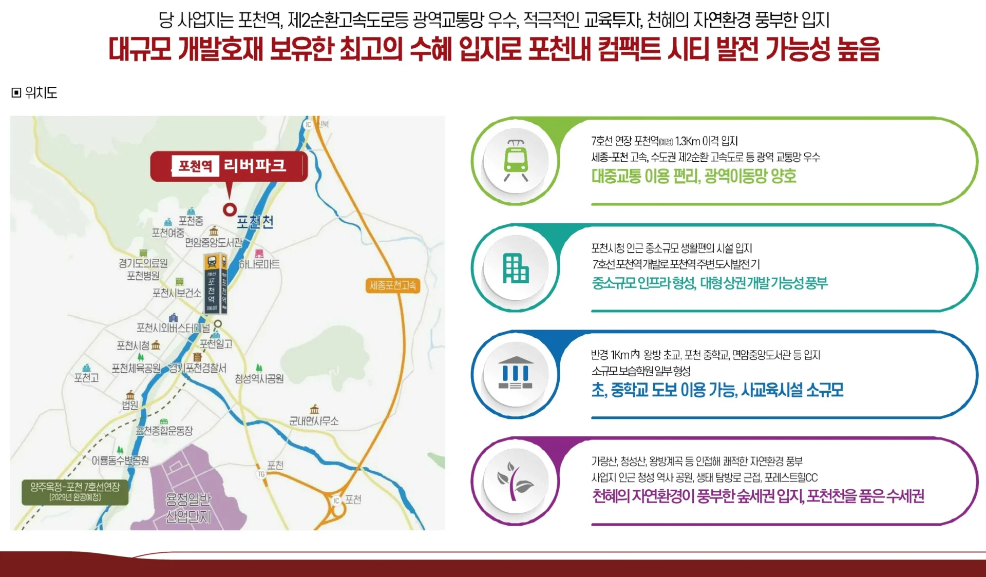 포천역 리버파크-광역위치도